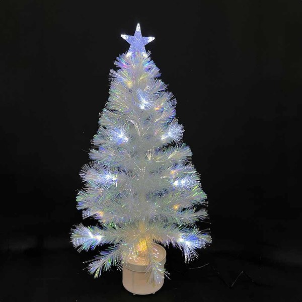 ファイバーツリー クリスマスツリー ミニツリー LED クリスマス
