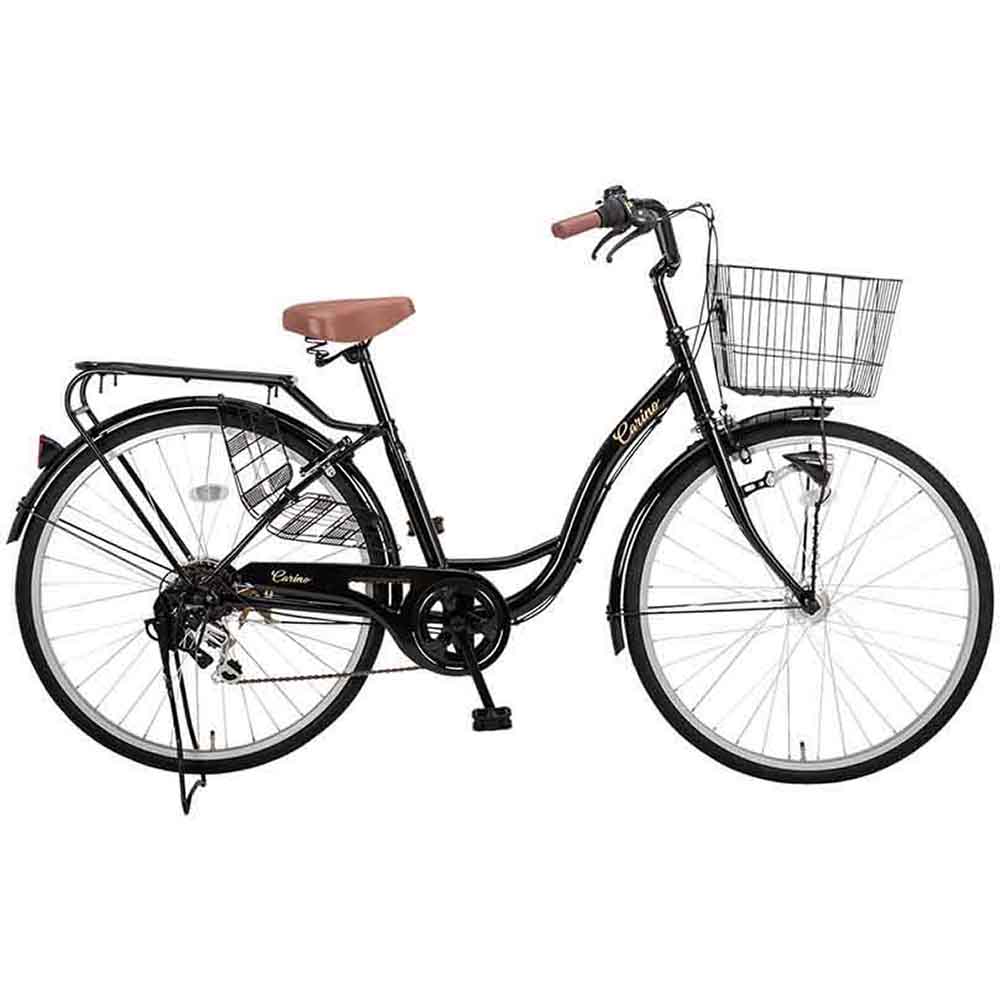 自転車 軽快車 リング錠・オートライトライト装備 フロントバスケット 自転車 軽快車 リング錠・オートライトライト装備 フロントバスケット