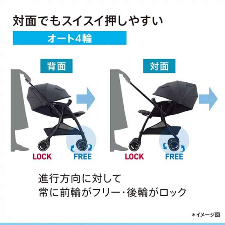 アップリカ（Aprica） ベビーカー 簡単 ファーストベビーカー A型