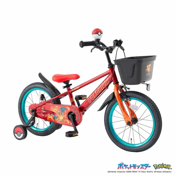 ides（アイデス） 子供用 自転車 ポケモン キャラクター 男 補助輪