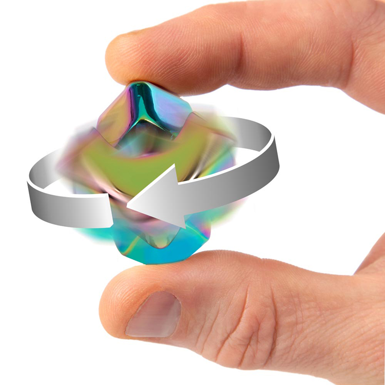 スピンボール スピナー SPIN BALL SPINNER メタリック スピン おもちゃ