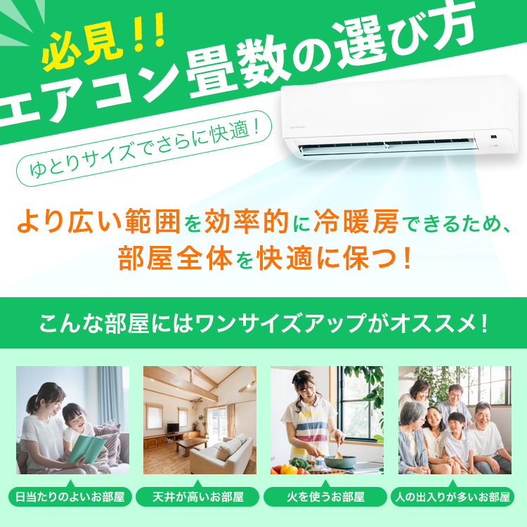 IRIS OHYAMA エアコン 10畳用 節電 電気代 省エネ いたわりエコ