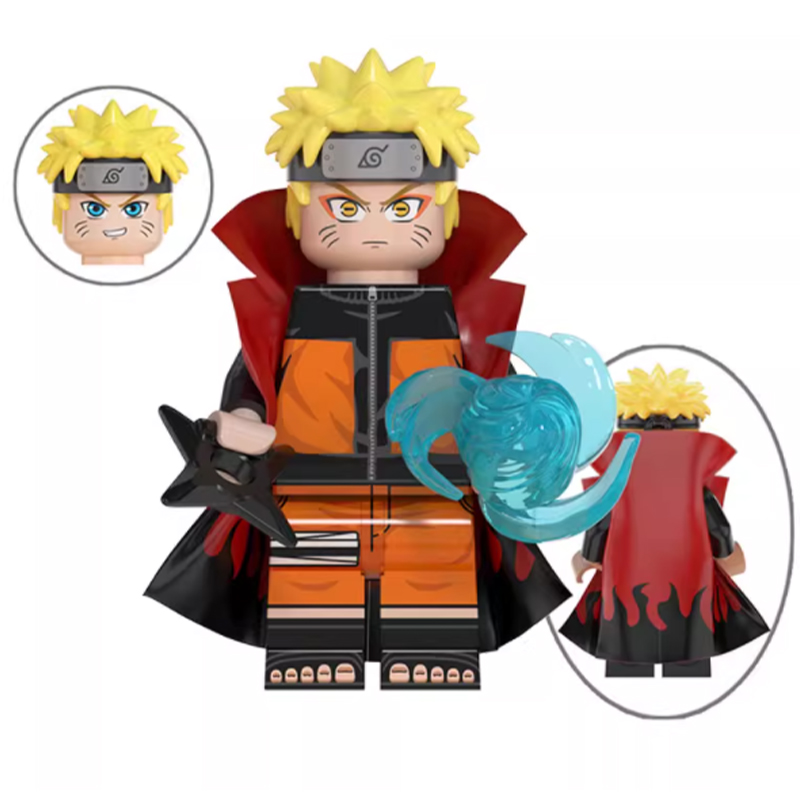 ナルト レゴ 8体セット レゴミニフィグ ブロック おもちゃ NARUTO