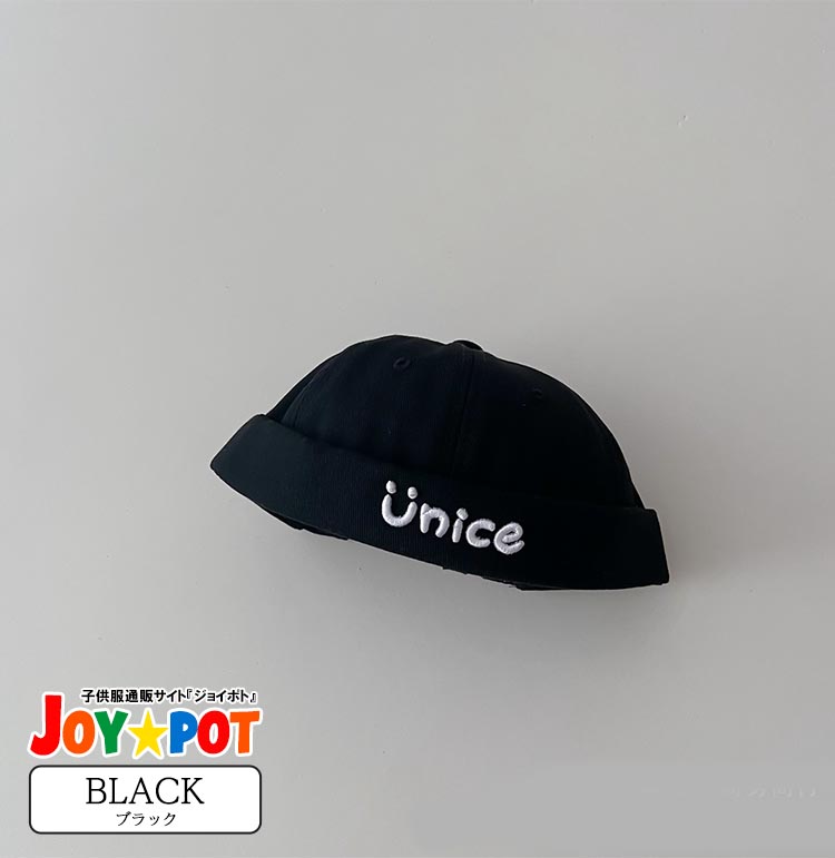 帽子 キャップ ベビー 子供用 メロン帽 可愛い ロゴ ワンポイント 男の子 女の子｜joypot｜04