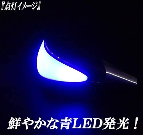 触れると点灯！黒革 シフトノブ　レインボー　LED発光　枠　7色　タッチセンサー内蔵　トヨタ 日産 ホンダ スバル マツダ レクサス などに｜jparts｜02