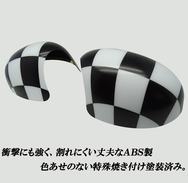  MINI R50 純正ミラー カバー ホワイト 左右 ミニクーパー 初代R50/R52/R53 GH−RA16 ドアミラー