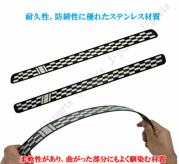 NBOX N-BOX JF3 JF4 標準 カスタム ドアスカッフプレート フロント左右