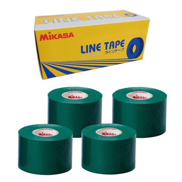 送料無料商品の通販 MIKASA（スポーツ） ミカサ ラインテープ 50mm幅×25m 4巻入 テープ・マスキングテープ