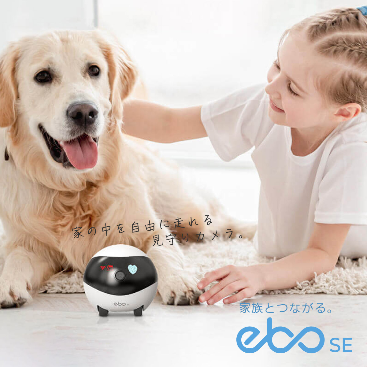 Enabot EBO SE ペットカメラ お友達ロボット スマートペット