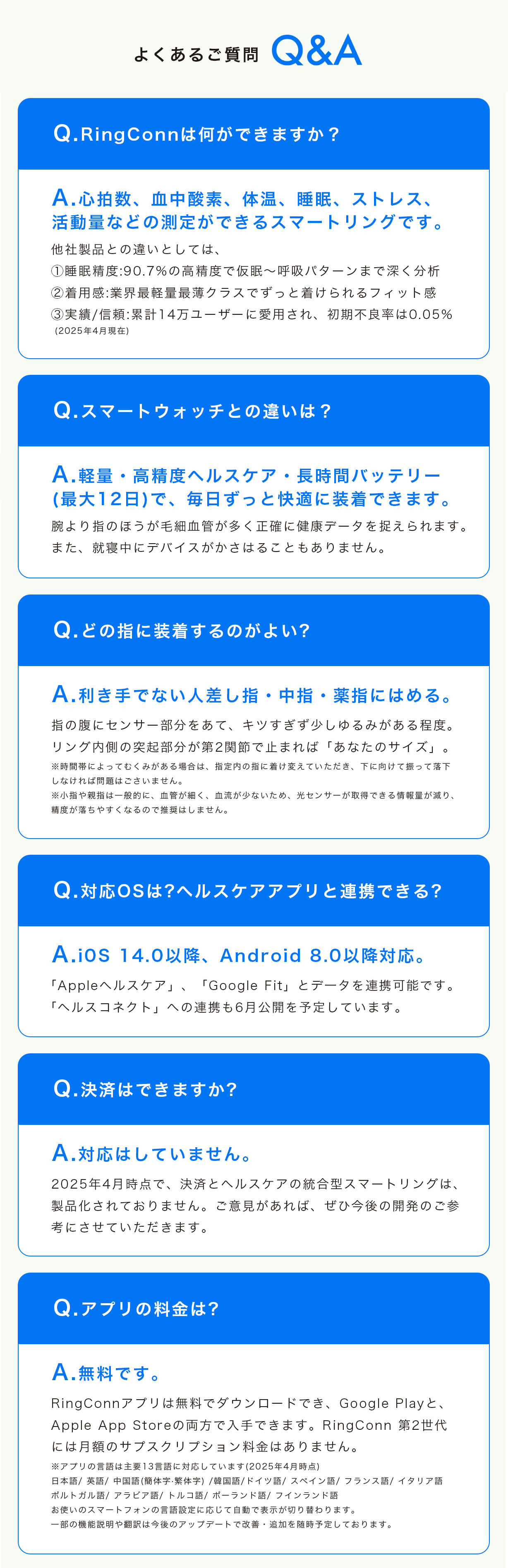 RingConn第2世代の画像