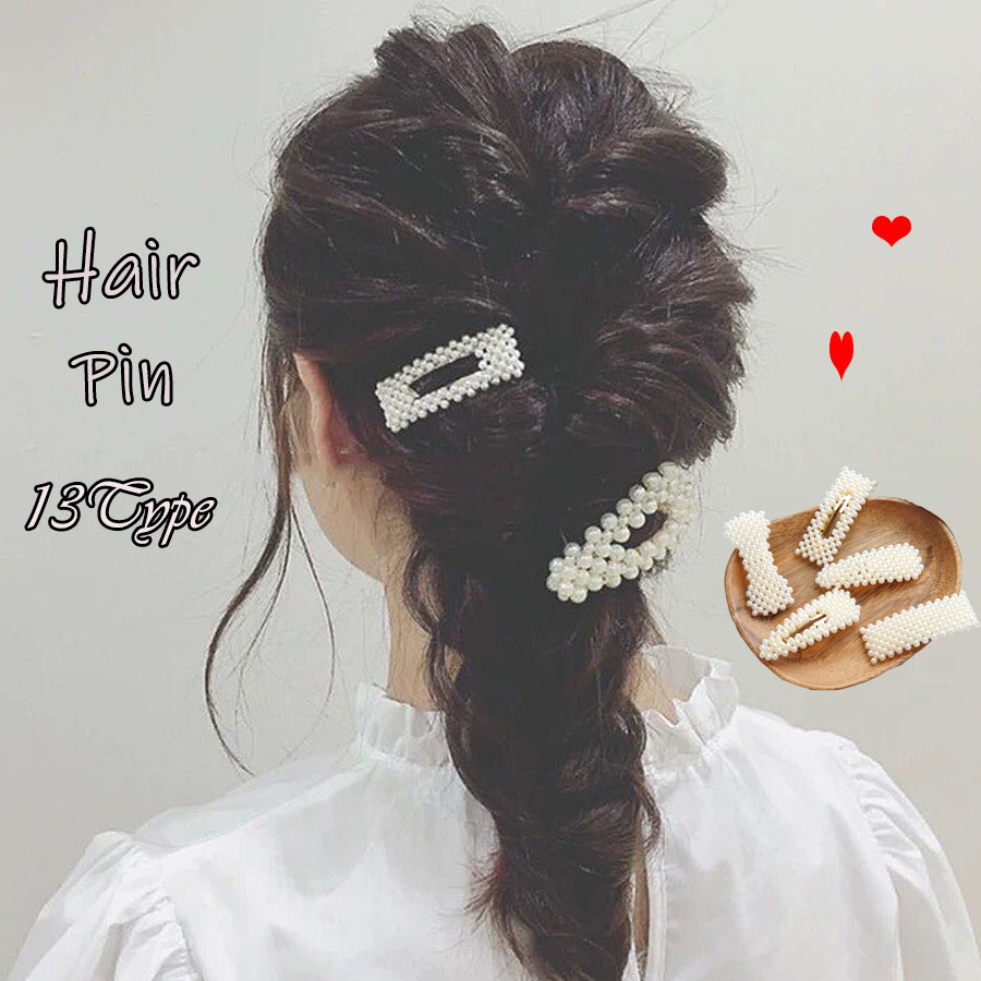 ヘアピン パッチン留め ヘアクリップ バレッタ 髪どめ 髪留め ヘア