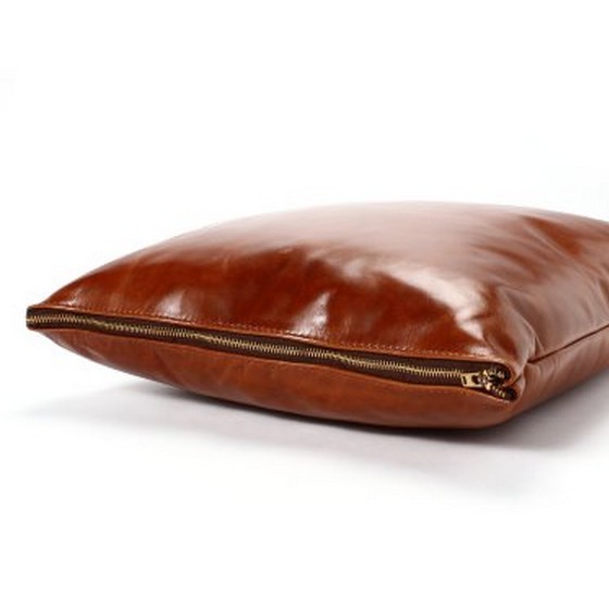 アクメファニチャー　レザークッション スマトラ 40×40cm 2色セット ACME Furniture（アクメファニチャー） CUSHION CHESUNUT レザー