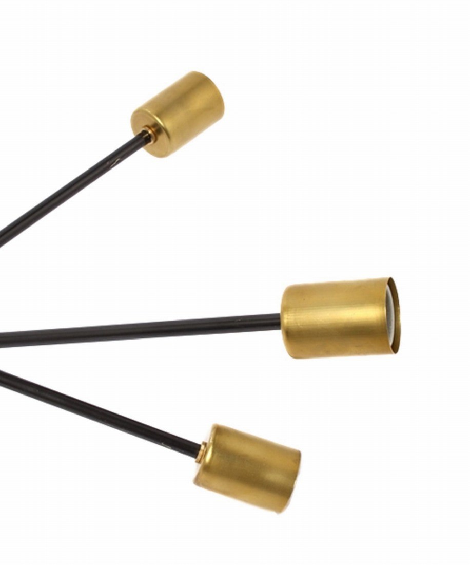ACME Furniture アクメファニチャー SOLID BRASS LAMP 9ARM BK