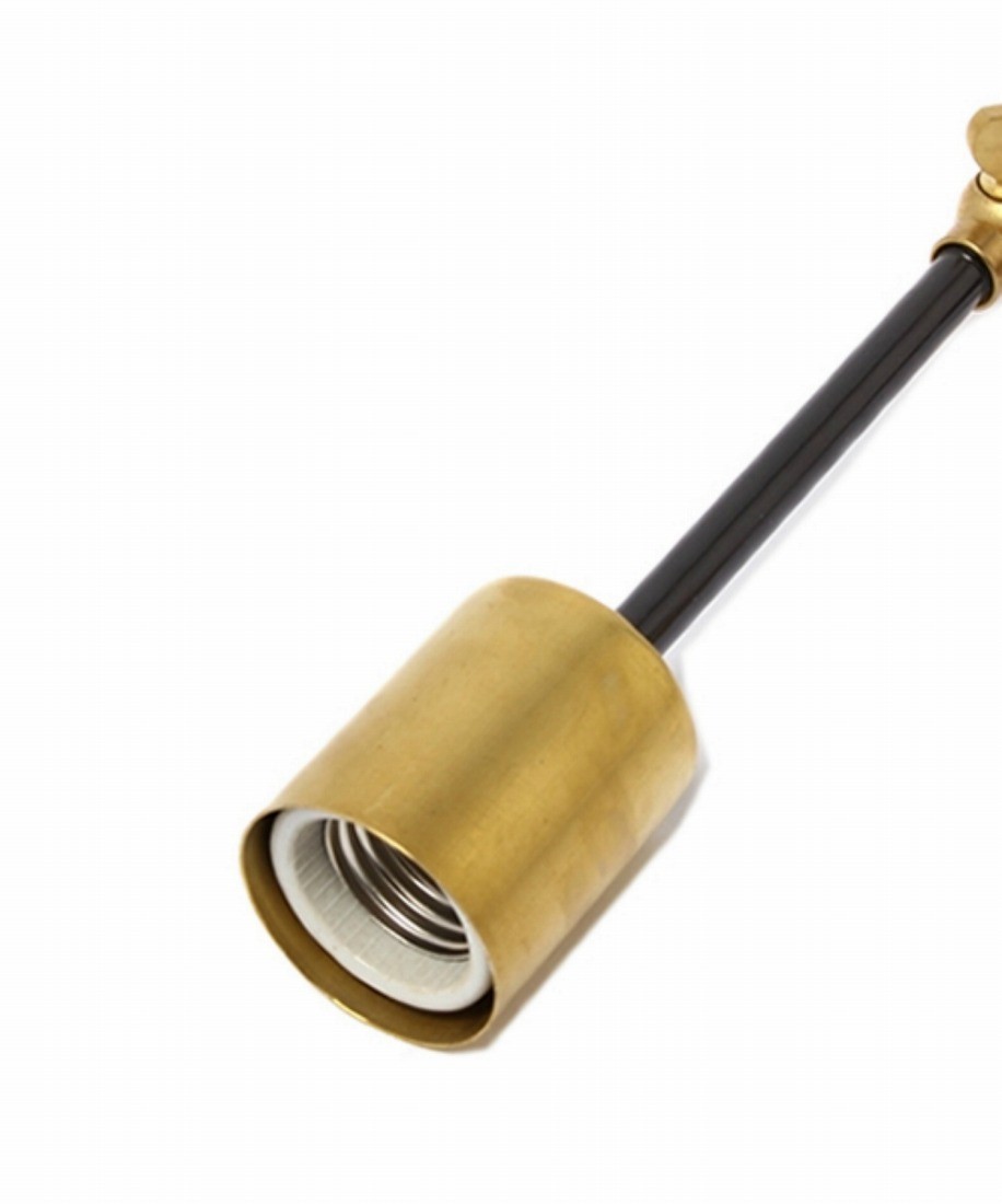 ACME Furniture（アクメファニチャー） SOLID BRASS LAMP 3ARM BK PIPE