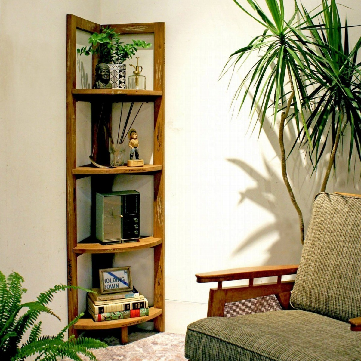 まれた ACME Furniture アクメファニチャー TROY CORNER SHELF L