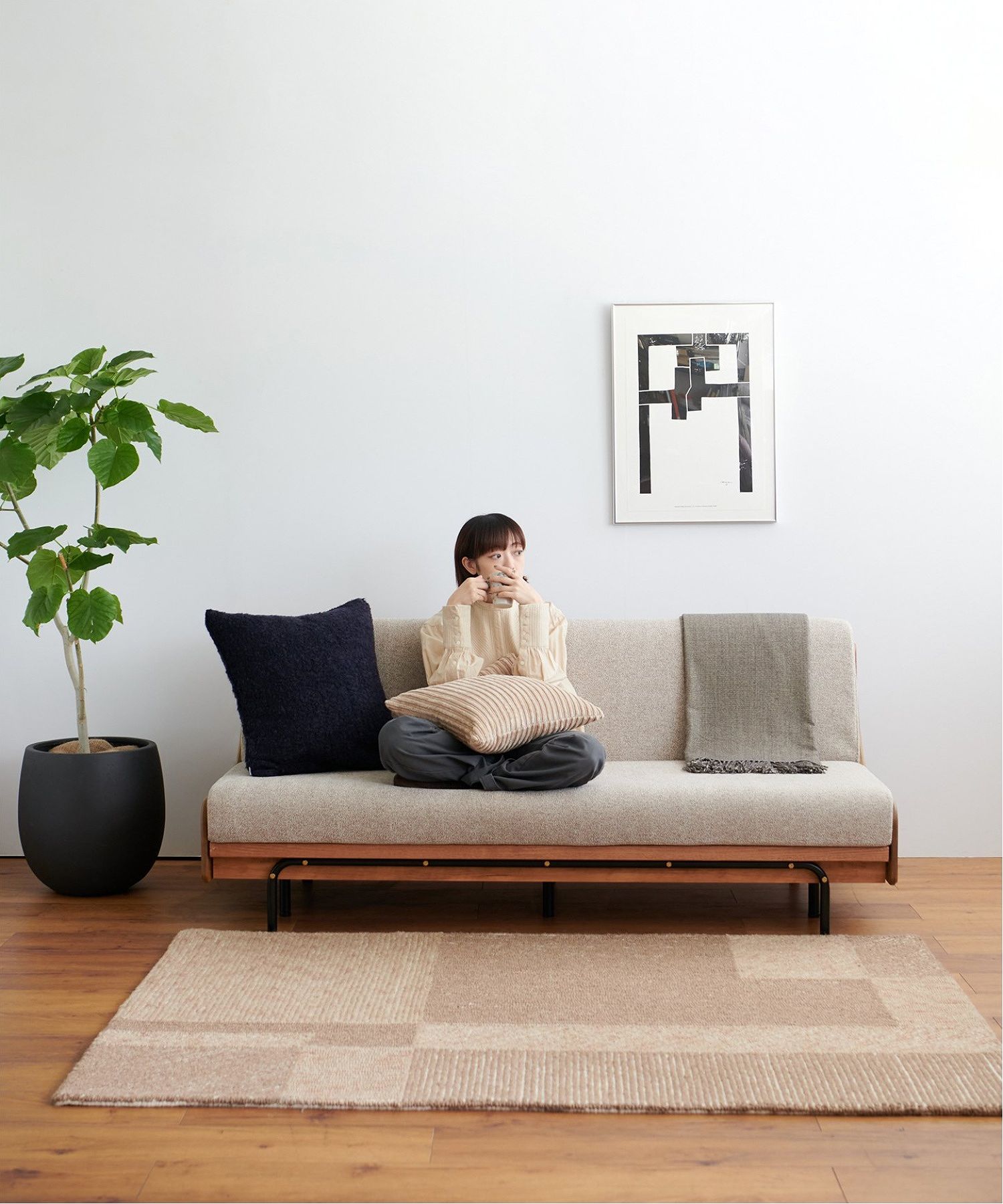 JOURNAL STANDARD FURNITURE HABITAT SOFA BED / ジャーナル