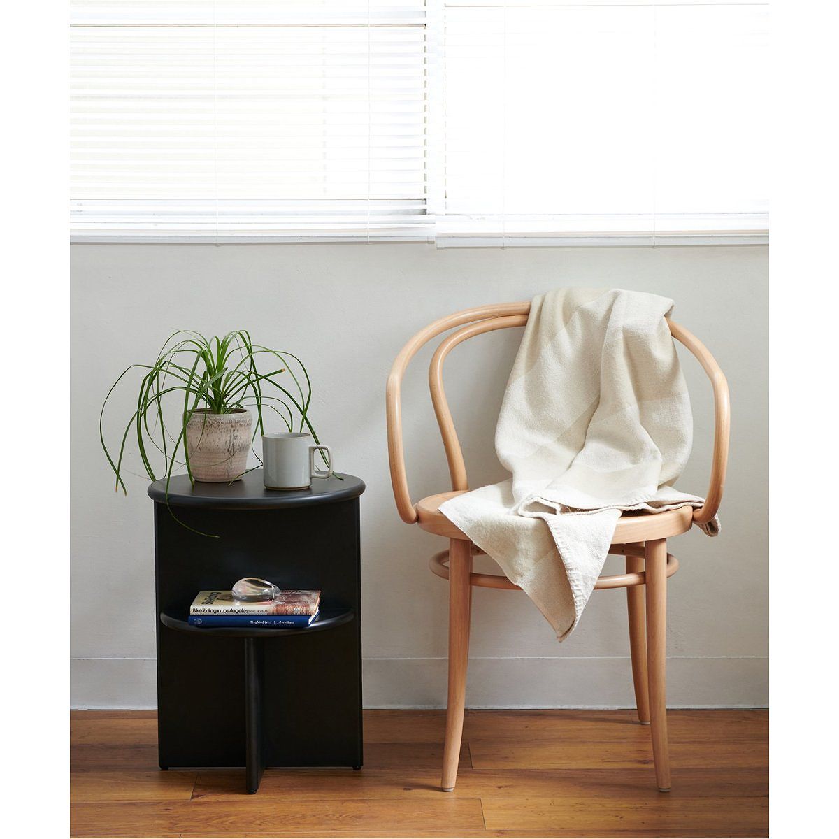 JOURNAL STANDARD FURNITURE PORTO SIDE TABLE black ジャーナル