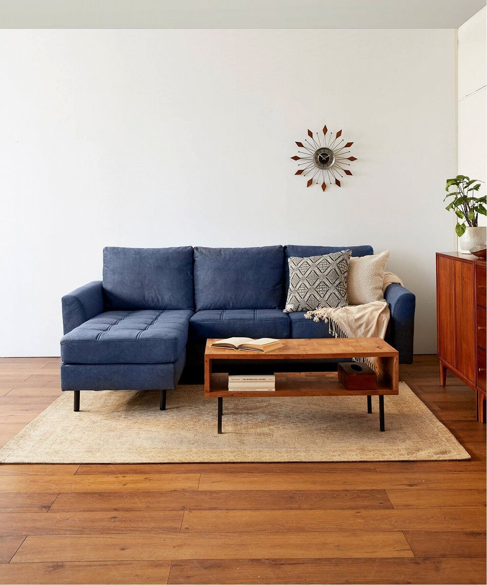 PSF JOURNAL STANDARD FURNITURE COUCH SOFA NAVY ジャーナル