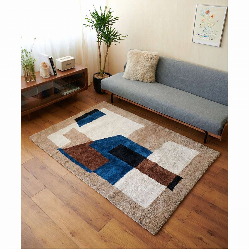 JOURNAL STANDARD ストライプラグ 約120cm x 200cm STOKES RUG 120x160 ストークス ラグ（ラグ/マット）｜journal