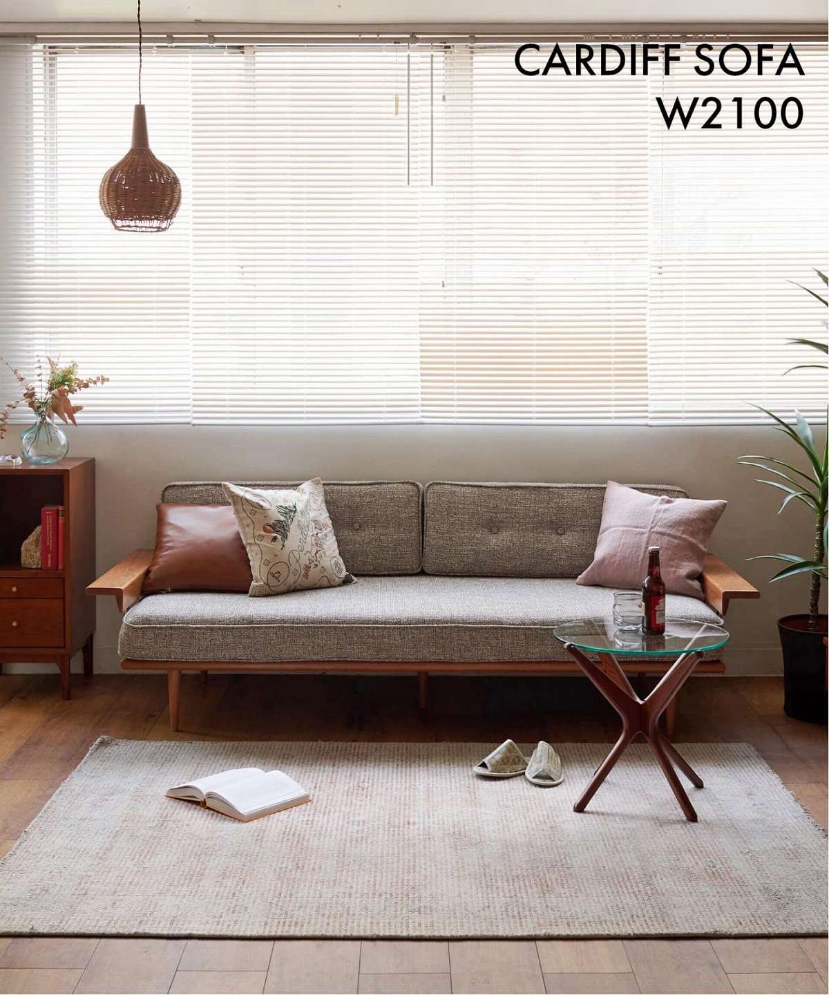 ACME Furniture（アクメファニチャー） CARDIFF SOFA W2100 2nd BEIGE