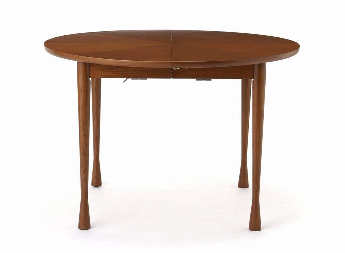 JOURNAL STANDARD FURNITURE AROS ROUND TABLE W1100 brown ジャーナル