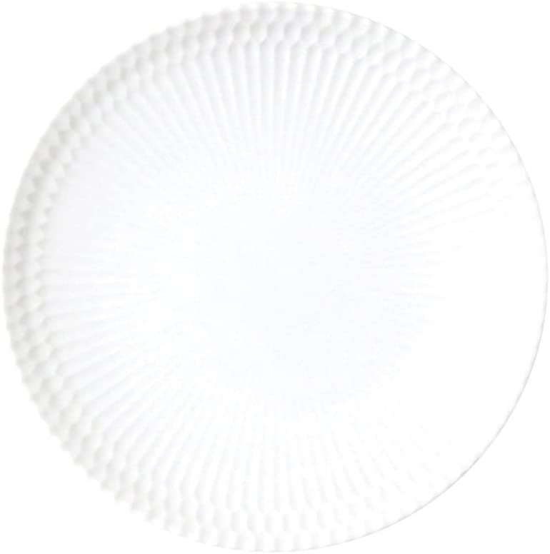 小田陶器 さざなみ sazanami 16皿 16.3×2.4cm 200g 3色から選べる 美濃