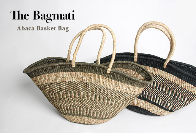 クーポンで20%OFF]バグマティ/The Bagmati アバカかごバッグ トート