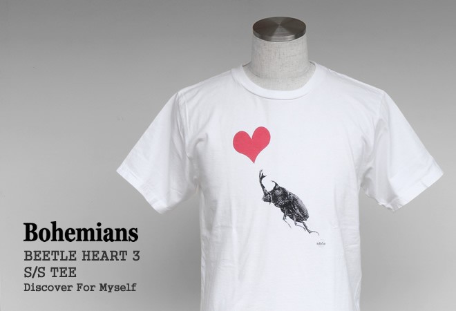 BOHEMIANS（ボヘミアンズ） 20%OFF ビートルハート3半袖Tシャツ