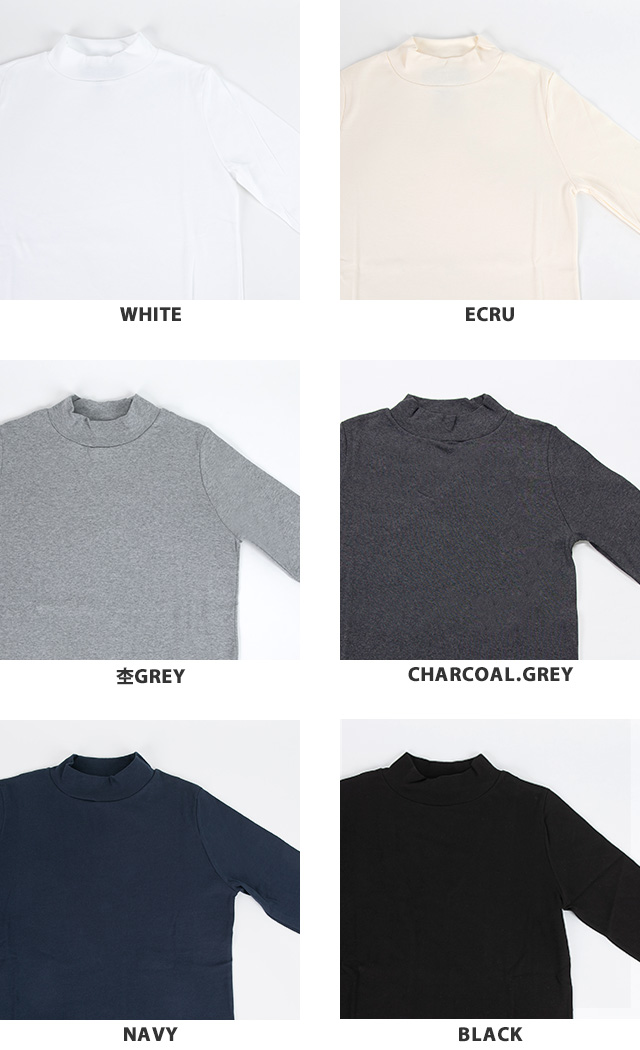 IENA2020SS/CHANTECLAIRカットソー未使用タグ付 クーポンで20%OFF]シャントクレール/CHANTECLAIR モックネックロング