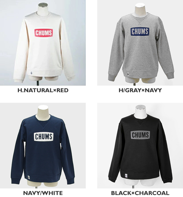 CHUMS（チャムス） [クーポンで20%OFF]チャムス/CHUMS ロゴクルー