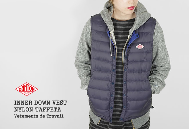 クーポン対象外]ダントン/DANTON インナーダウンベスト ノーカラーライトダウンベスト INNER DOWN VEST DT-A0002NNF  レディース :danton-jd8749:JScompany Yahoo!店 - 通販 - Yahoo!ショッピング