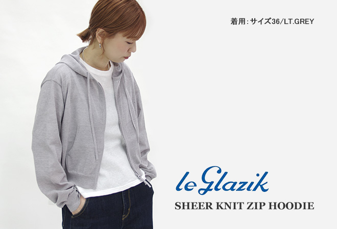 LE GLAZIK（ルグラジック） ル グラジック/Le Glazik シアーニット