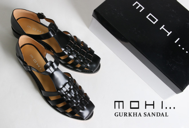 クーポンで20%OFF]モヒ/MOHI グルカサンダル 靴 レザーサンダル