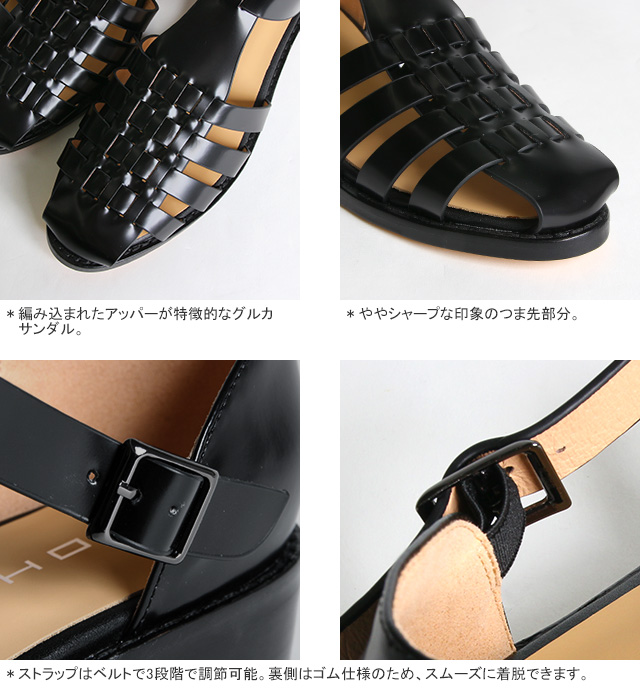 クーポンで20%OFF]モヒ/MOHI グルカサンダル 靴 レザーサンダル