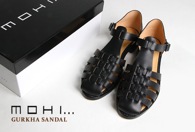 クーポンで15%OFF]モヒ/MOHI グルカサンダル 靴 レザーサンダル
