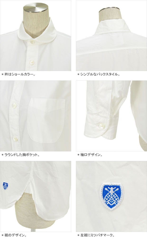 美品【定価9万】OSLOW（オスロー） オーバーシャツ シルク HITOYOSHI Wネーム ジオメトリックパターンワイドカラーシャツ