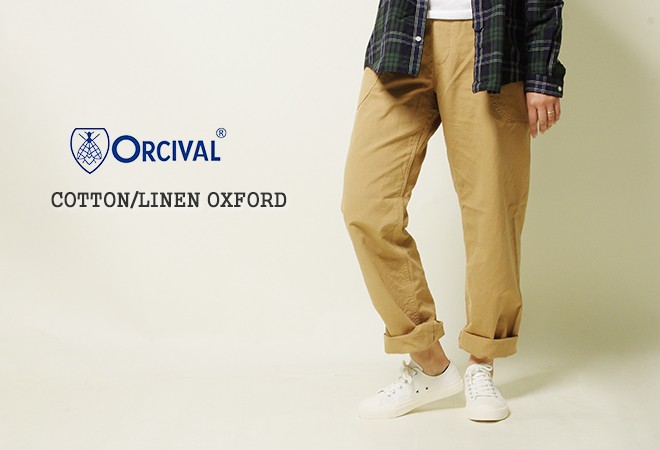 ORCIVAL オーチバル コットンパンツ チノ ORCIVAL（オーシバル） オーシバル/オーチバル/ORCIVAL コットンリネン