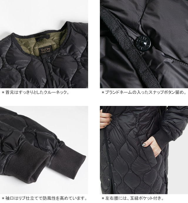TAION（タイオン） 20%OFF ミリタリーオーバーサイズクルーネック