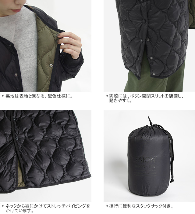TAION（タイオン） 20%OFF ミリタリーオーバーサイズクルーネック