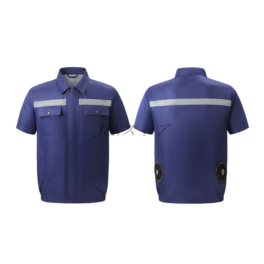 空調作業服 10000mAh/20000mAh 大容量バッテリー付き 作業服 ファン