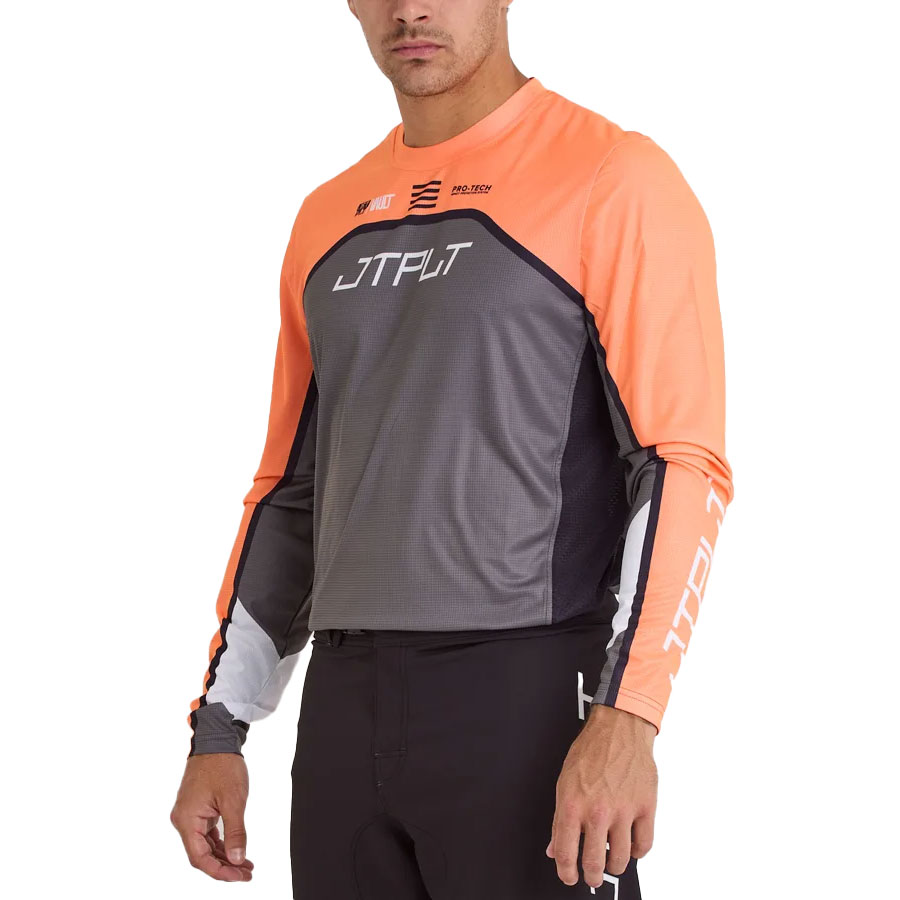 JETPILOT ジェットパイロット ラッシュガード メンズ 長袖 ジャージ ジェットスキー RX MOTO JERSEY 黒/紫/グレー S-XL S24617  2025新作 | JETPILOT | 03