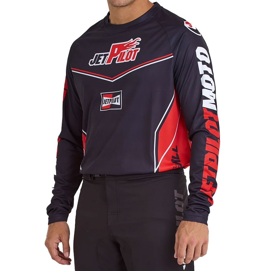 JETPILOT ジェットパイロット ラッシュガード メンズ RX MOTO JERSEY ジャージ ジェットスキー S24618  2025新作 | JETPILOT | 02