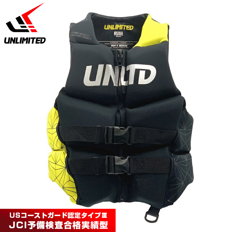 UNLIMITED（アンリミテッド） ライフジャケット 大人用 ジェットスキー