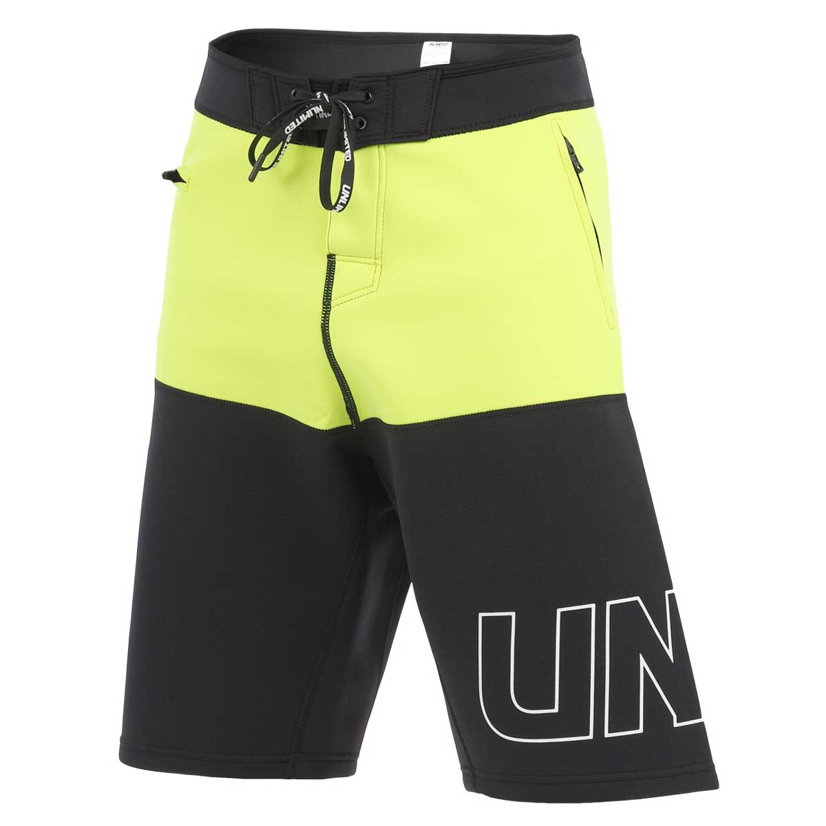 2025新作 UNLIMITED  ネオフレックスボードショーツ NEO FLEX BOARD SHORTS 黒/黄/アッシュ/ピンク S-XXL UWH0613 |  | 03