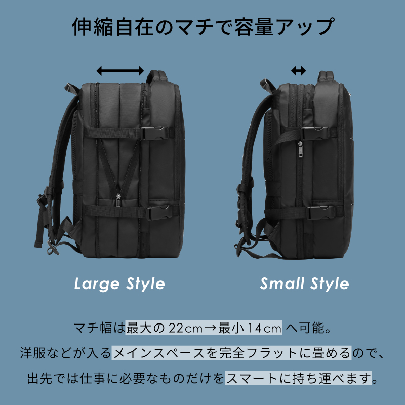 リュック メンズ 28L 大容量 収納力 撥水 出張 旅行 通勤 ビジネス PC収納 パソコンリュック 2WAY a4 15.6インチpc収納 おしゃれ 50代 40代 30代 20代 198035｜jtr-store｜13