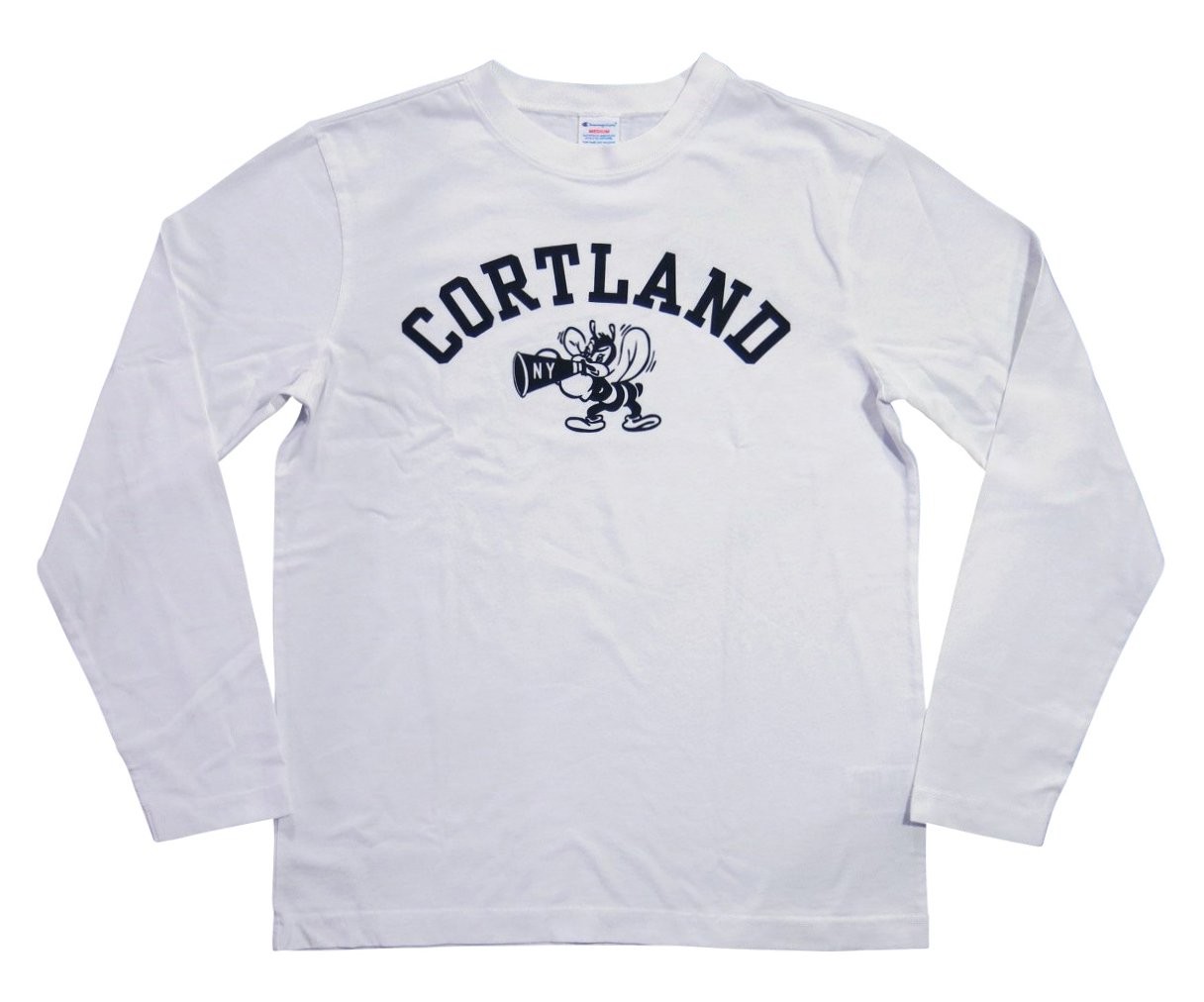 Champion（チャンピオン） トリコロールタグ カレッジプリント ロンT