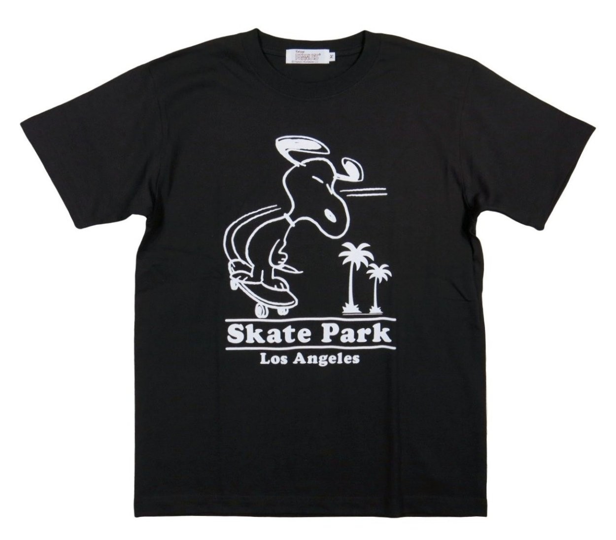 00s PEANUTS ピーナッツ　スヌーピー　tシャツ　XL相当 00s PEANUTS SNOOPY Print S/S Tee 黒 M ピーナッツ スヌーピー