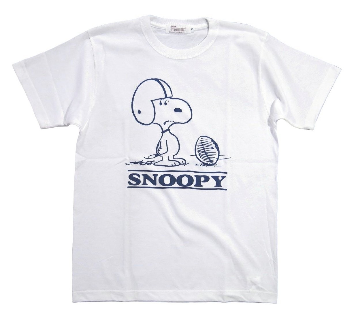 PEANUTS ピーナッツ SNOOPY FOOTBALL スヌーピー 半袖 Tシャツ #21828