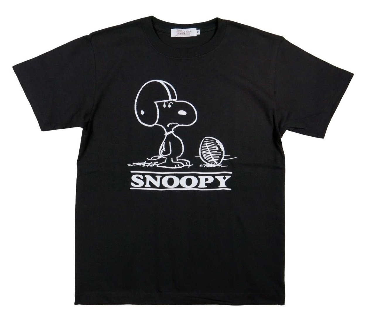 PEANUTS ピーナッツ SNOOPY FOOTBALL スヌーピー 半袖 Tシャツ #21828｜jtwoshop｜03