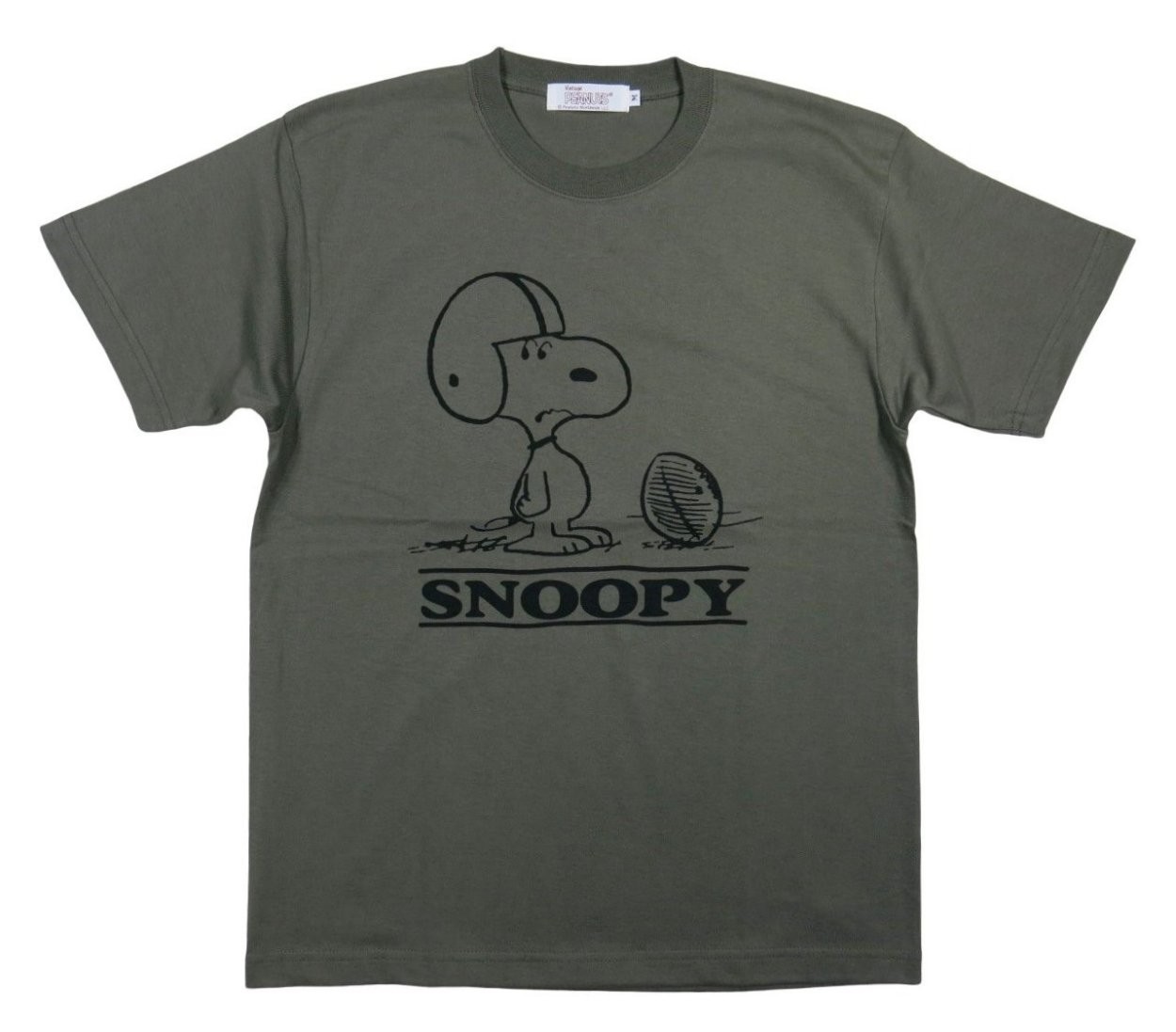 PEANUTS ピーナッツ SNOOPY FOOTBALL スヌーピー 半袖 Tシャツ #21828｜jtwoshop｜04